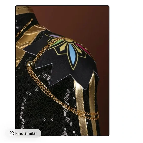 BRAND NEW K-pop Demon Hunters Girls Rumi Costume Size 140 - Picture 4 of 16